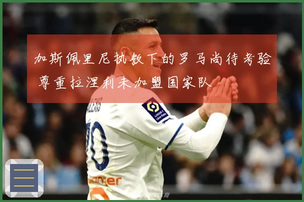 加斯佩里尼执教下的罗马尚待考验 尊重拉涅利未加盟国家队