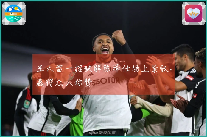 王大雷一招破解陈泽仕场上紧张，赢得众人称赞