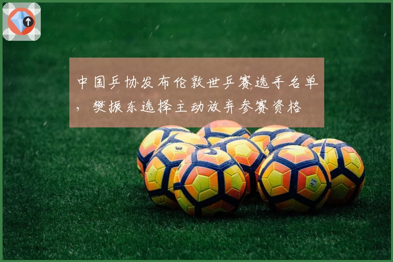 中国乒协发布伦敦世乒赛选手名单，樊振东选择主动放弃参赛资格